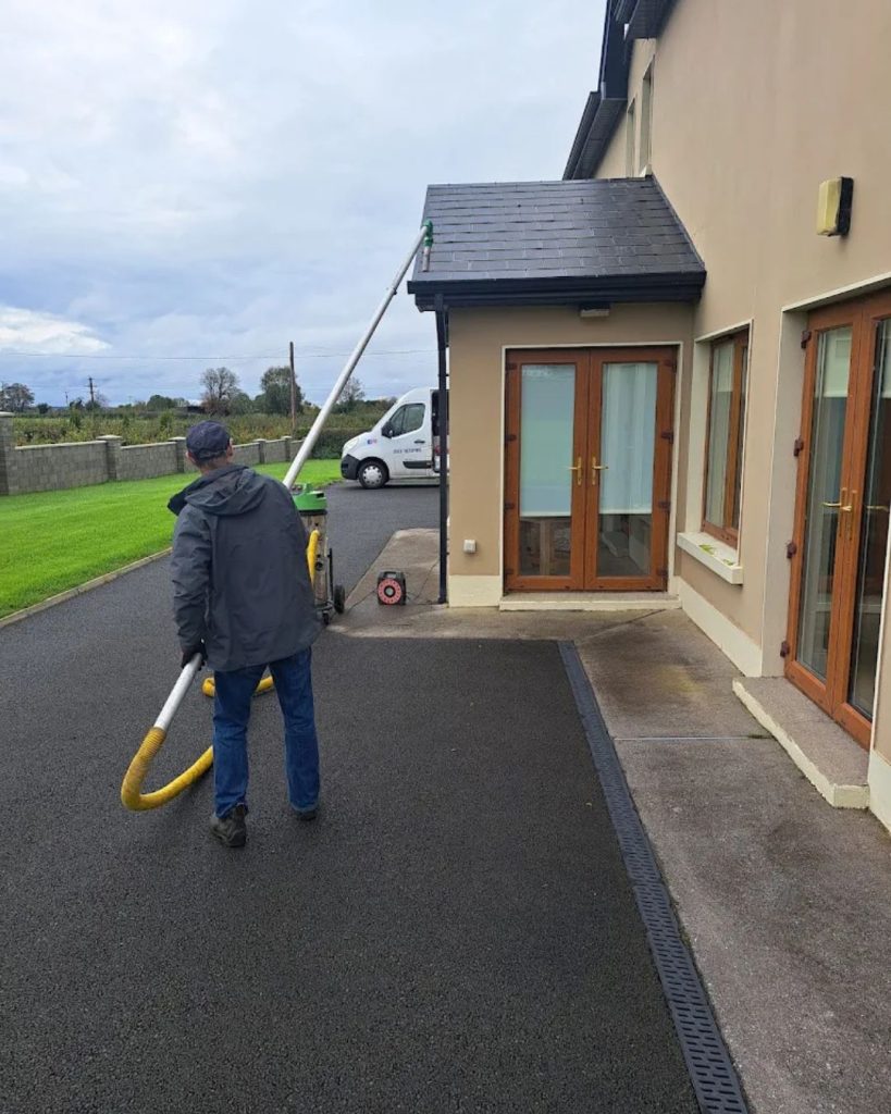 Michael Barry Cleaning Gutters