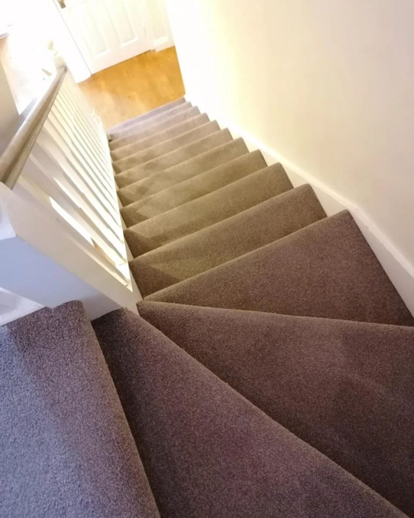 stairs and landing cleaning